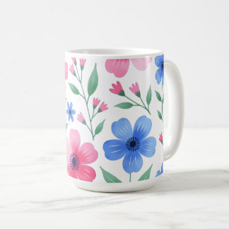 Caneca De Café  Delícia de Flor de Água-Rosa