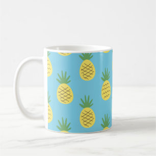 Caneca De Café Delícia do abacaxi: Impressão de Fruta tropical