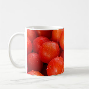 Caneca De Café Delicioso salto de cereja vermelha, tigela, cereja
