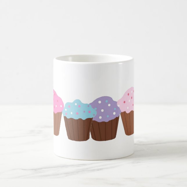 Caneca De Café Deliciosos Cupcakes (Centro)