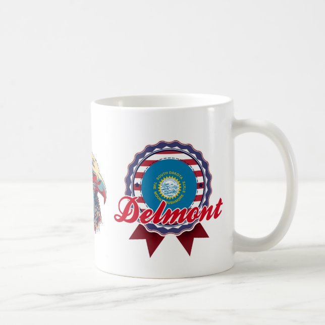 Caneca De Café Delmont, SD (Direita)