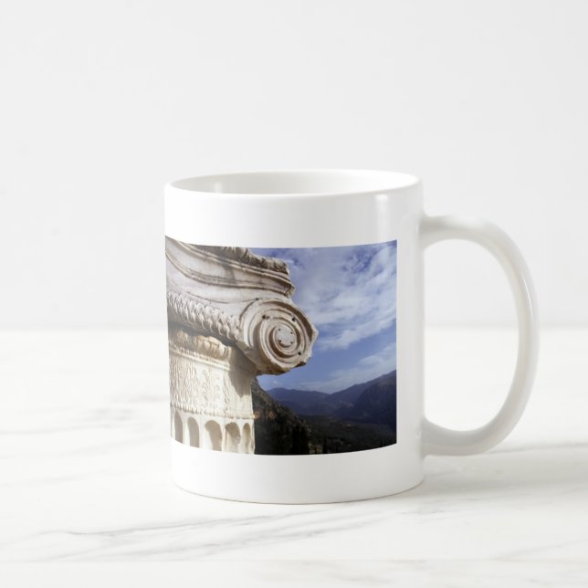 Caneca De Café Delphi Temple (Direita)