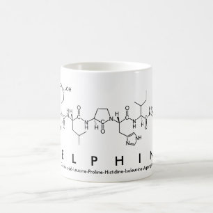 Caneca De Café Delphine peptide mug