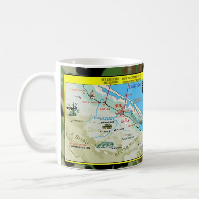 Caneca De Café DELTA RAIDERS AO (área de exploração) (Esquerda)