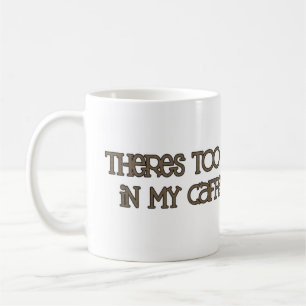 Caneca De Café demasiado sangue