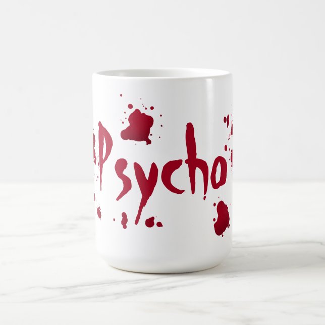 Caneca De Café Demência psicótico o Dia das Bruxas (Centro)