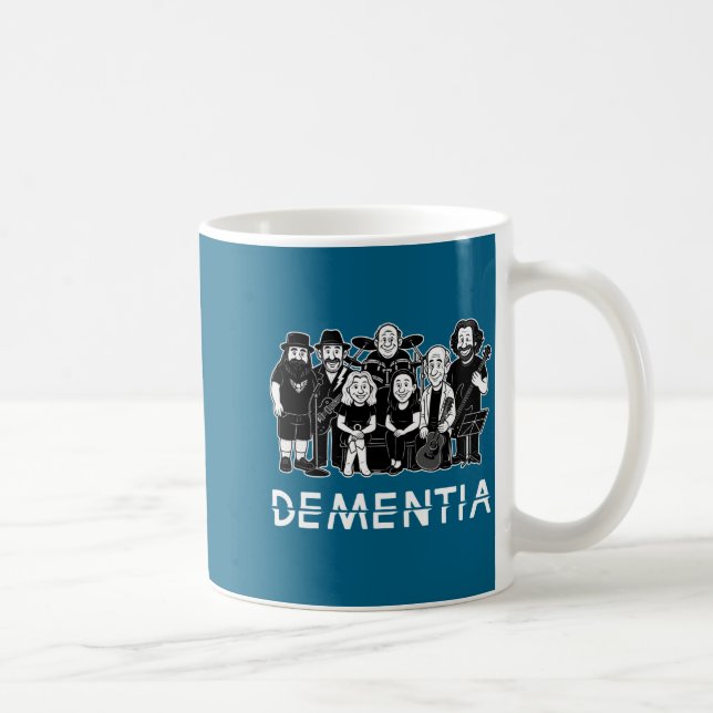 Caneca De Café Dementia New Black  (Direita)