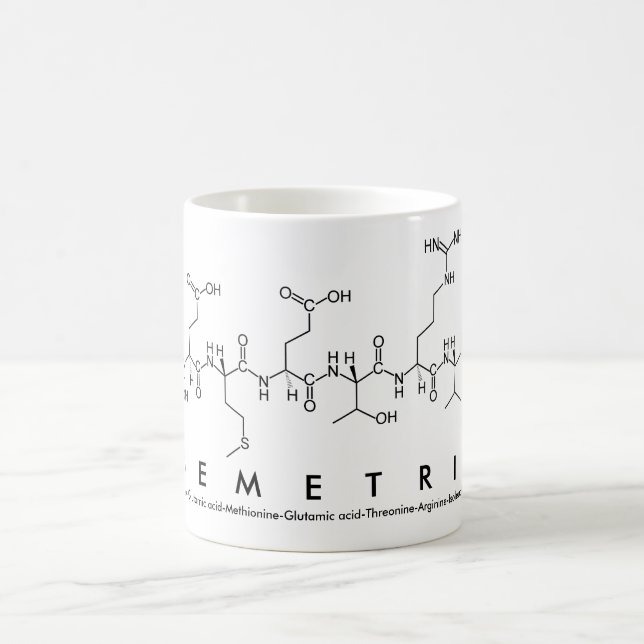 Caneca De Café Demetria peptide (Centro)