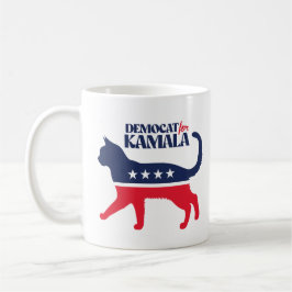 Caneca De Café Democat para Kamala