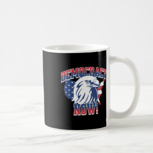 Caneca De Café Democracia Agora Vote Kamala Harris 2024 Democrata