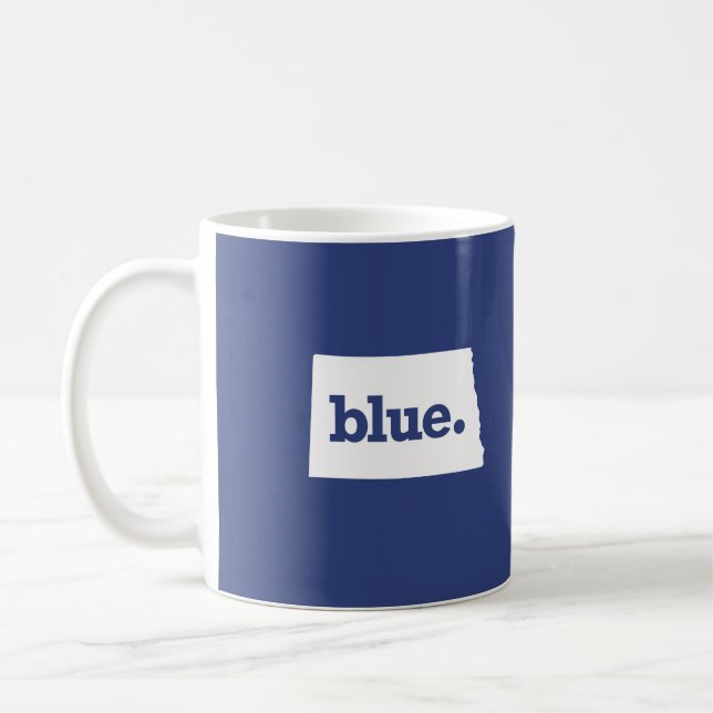 Caneca De Café Democrata de Dakota do Norte (Esquerda)