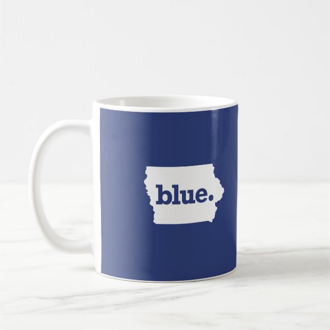 Caneca De Café Democrata de Iowa (Esquerda)