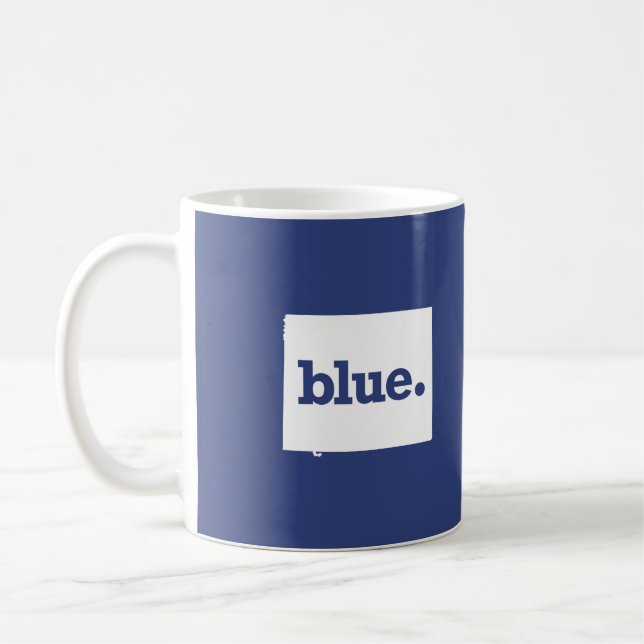 Caneca De Café Democrata de Wyoming (Esquerda)