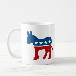 Caneca De Café Democrata Donkey