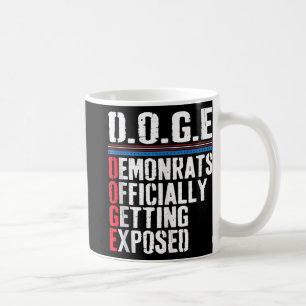 Caneca De Café Democrata Oficialmente Exposta Trump 2025 Tan