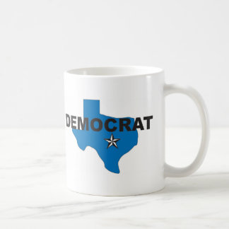 Caneca De Café Democrata Texas