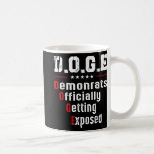 Caneca De Café Democratas-Cães Oficialmente Expostos