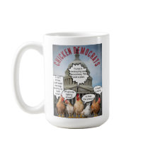 Democratas-Galinha no Capitol Construindo Engraçad