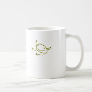 Caneca De Café Demónio bege!
