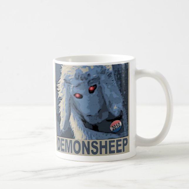 Caneca De Café DemonSheep 2010 (Direita)