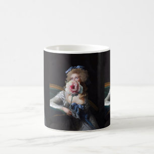 Caneca De Café Demura com Pequim Rosa