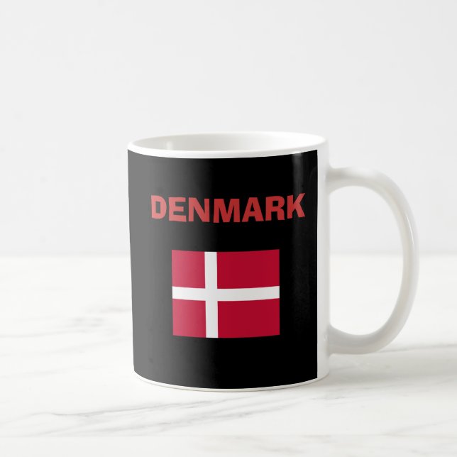 Caneca De Café Denmark* DK corajosa agride (Direita)