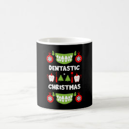 Caneca De Café Dental Doctor Xmas