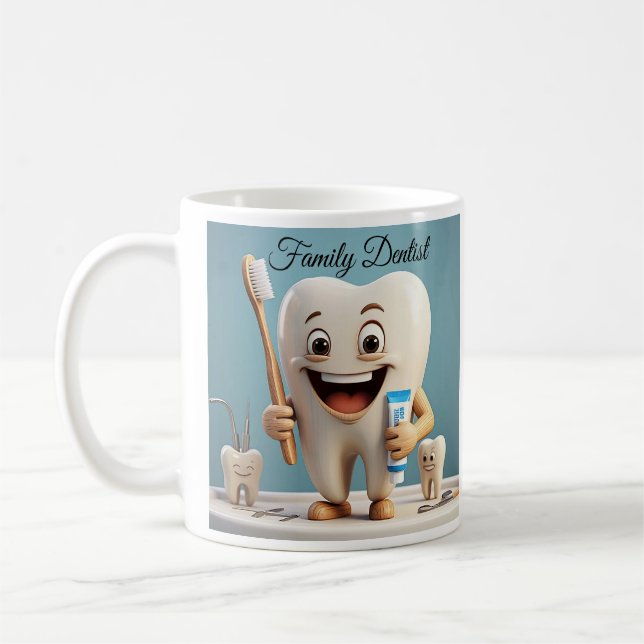 CANECA DE CAFÉ " DENTE DE SORTE " (Esquerda)