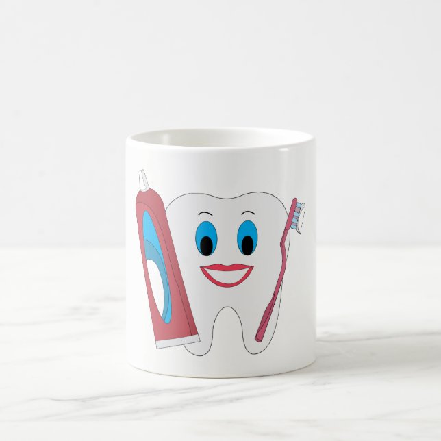 Caneca De Café Dente Feliz (Centro)