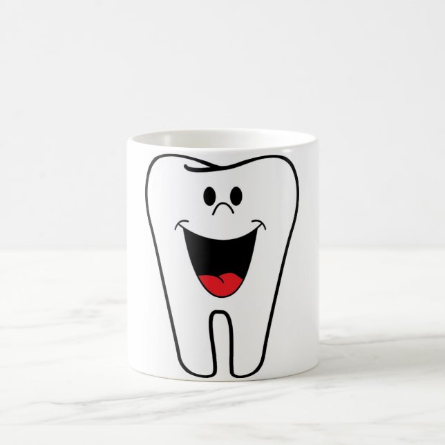 CANECA DE CAFÉ DENTE "MORDE-ME" (Centro)