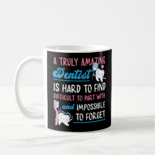 Caneca De Café Dentista Dental Um Dentista Verdadeiramente Incrí