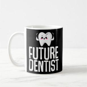 Caneca De Café Dentista dentário do futuro estudante dentário den