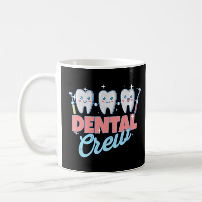 Caneca De Café Dentista Dentista Assistente Dentista Cirurgia den (Esquerda)
