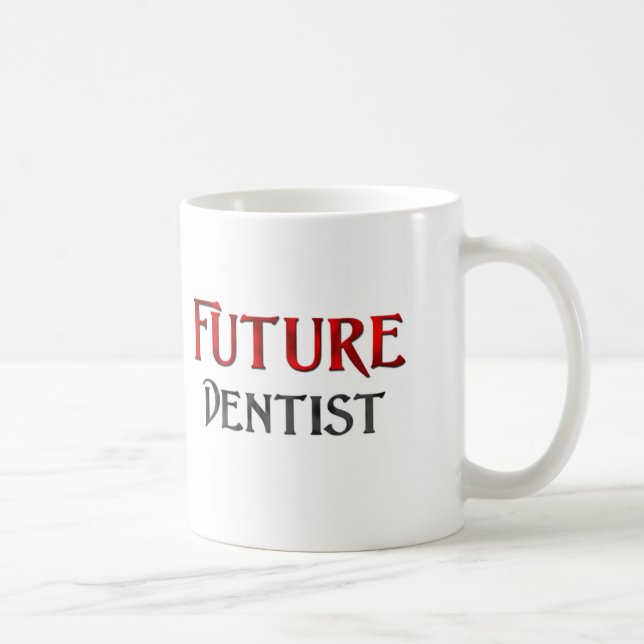 Caneca De Café Dentista futuro (Direita)