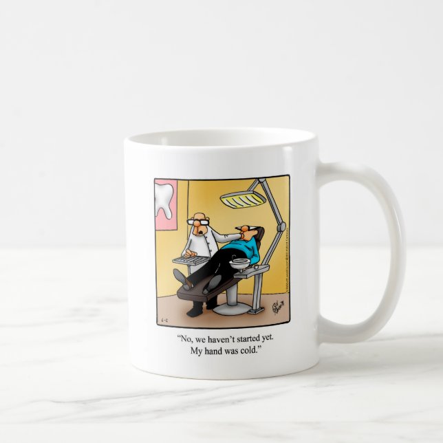 Caneca De Café Dentista Humor Mug "Spectickles" (Direita)