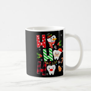 Caneca De Café Dentista Natal Diversão Dente Presente Odontológic