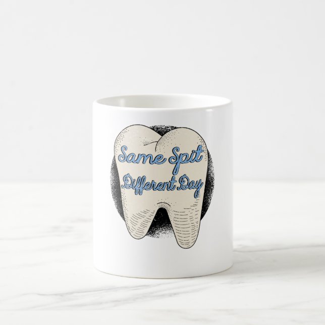 Caneca De Café Dentista Profissão dentária Dental Tecnicista (Centro)