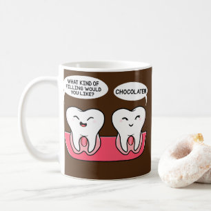Caneca De Café Dentista Que Tipo De Enchimento Você Gostaria De 