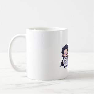 Caneca De Café Dentista Vampiro Arte Dental Divertida de Hallowee