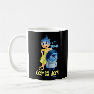 Caneca De Café Dentro com tristeza vem a alegria