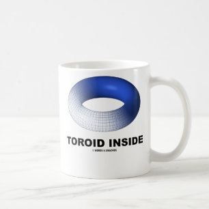 Caneca De Café Dentro Toroide (Toro Azul)