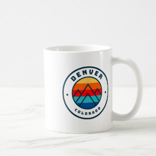 Caneca De Café Denver Colorado Skiing Snowboard Ski Family Tri