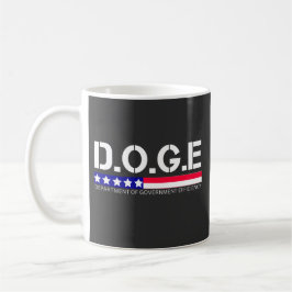 Caneca De Café Departamento De Eficiência Do Governo DOGE