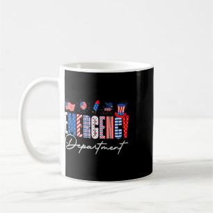 Caneca De Café Departamento de Emergência Divertido Enfermeira Er
