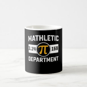 Caneca De Café Departamento de Matemática Dia do Pi Matemática Vi