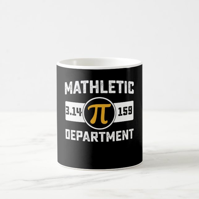 Caneca De Café Departamento de Matemática Dia do Pi Matemática Vi (Centro)