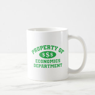 Caneca De Café Departamento De Propriedade Da Economia