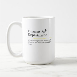 Caneca De Café Departamento Financeiro Café Mug