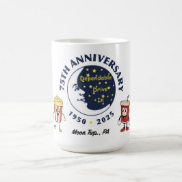 Caneca De Café Dependable Drive In 75th Anniversary Mug