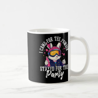 Caneca De Café Depois do Esqui para uma Festa Divertida de Esport